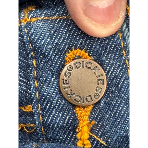 Dickies Jeans 48x32 Relaxed Fit Mens Straight‎ Leg Jeans Dark Wash NEW - Picture 7 of 16